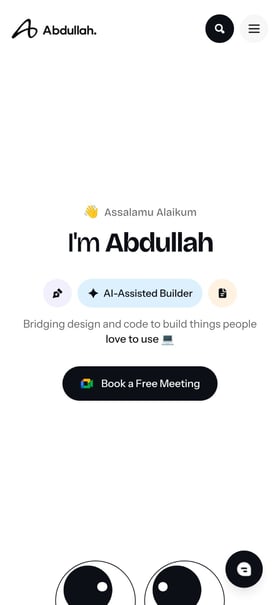 Abdullah Mobile Preview