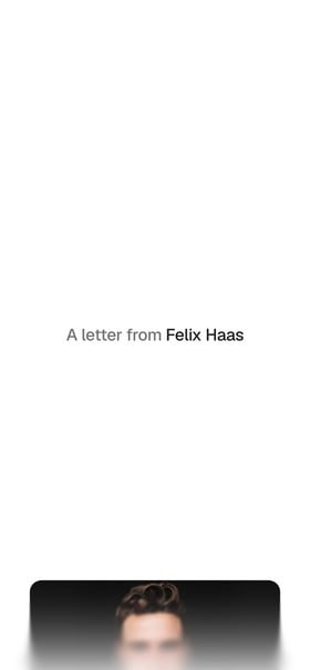 Felix Haas Mobile Preview