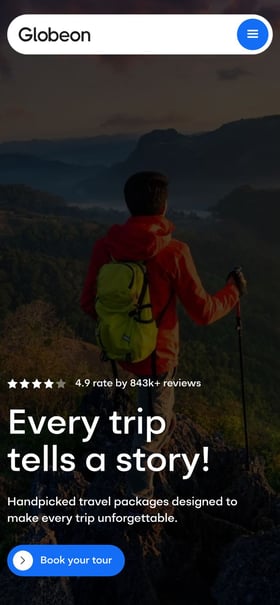 Globeon Mobile Preview