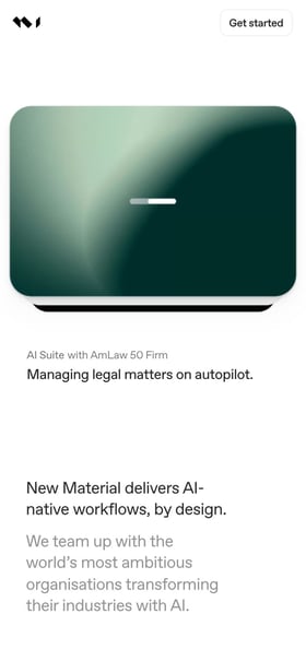 New Material Mobile Preview