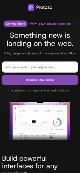 Protoza Mobile Preview