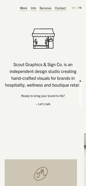 Scout Graphics Mobile Preview