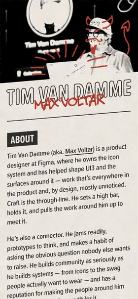 Tim Van Damme (Max Voltar) Mobile Preview