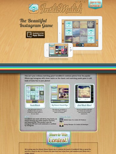 InstaMatch Thumbnail Preview