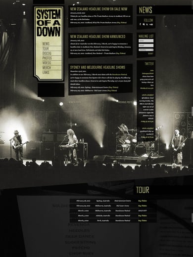 System Of A Down Thumbnail Preview