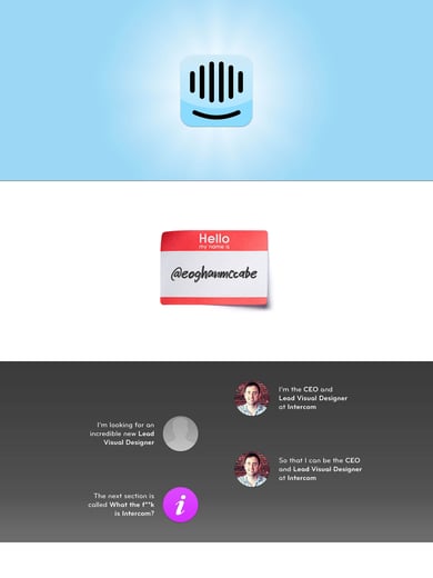 Intercom are hiring a Lead Visual Designer Thumbnail Preview