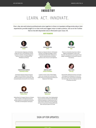 Industry Conference Thumbnail Preview