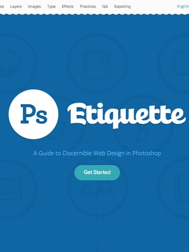Photoshop Etiquette Thumbnail Preview