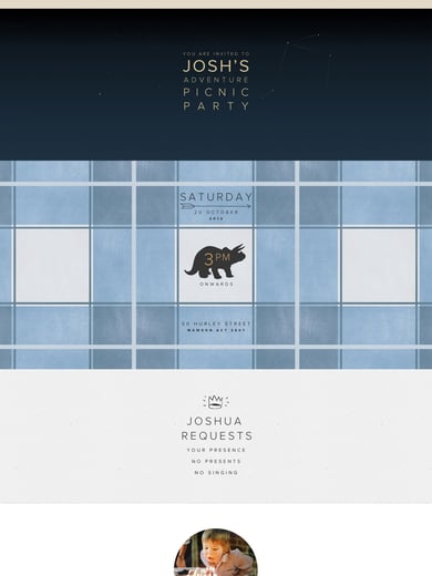 Josh’s Adventure Picnic Party Thumbnail Preview