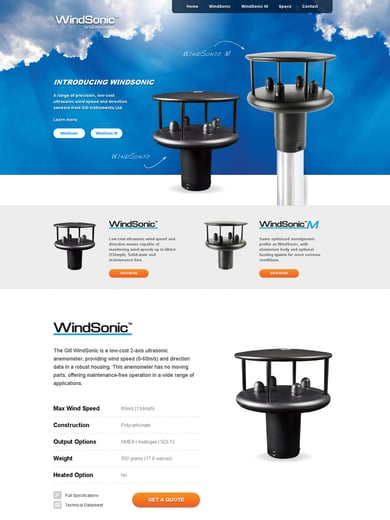 WindSonic Wind Sensor Thumbnail Preview