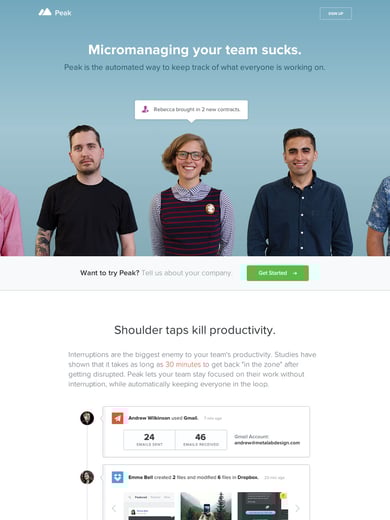 Peak Thumbnail Preview