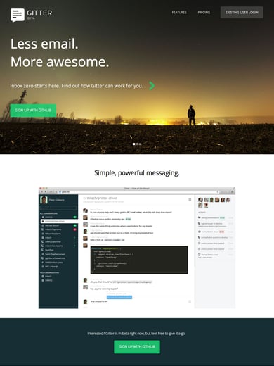 Gitter Thumbnail Preview