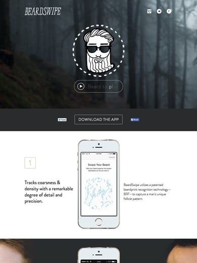 BeardSwipe Thumbnail Preview