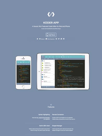 Koder App Thumbnail Preview