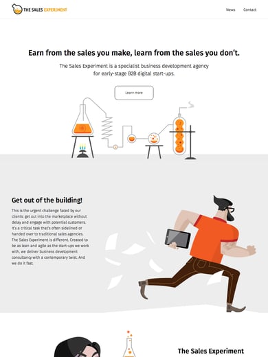 The Sales Experiment Thumbnail Preview