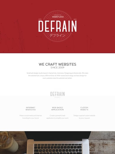Defrain Webstudio Thumbnail Preview