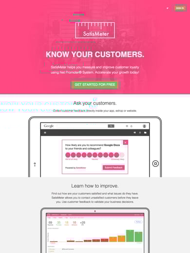 SatisMeter Thumbnail Preview