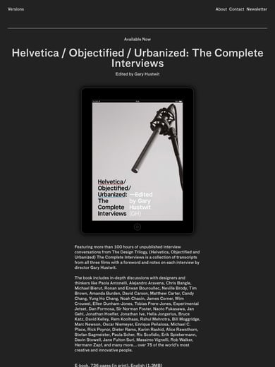 Versions Publishing Thumbnail Preview