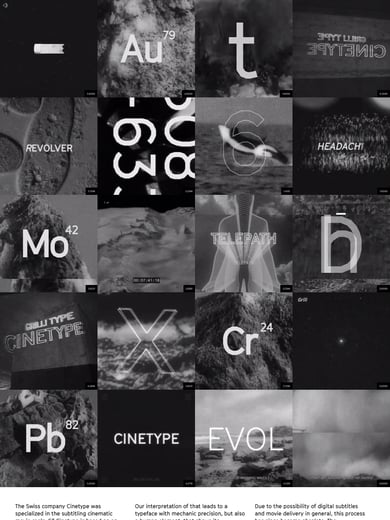 GT Cinetype Thumbnail Preview