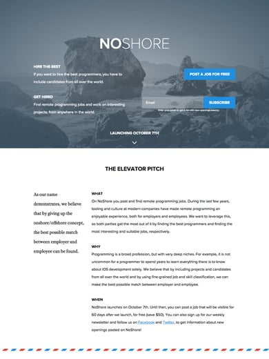 NoShore Thumbnail Preview