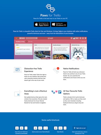 Paws for Trello Thumbnail Preview