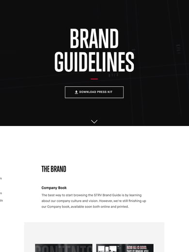 STRV Brand Guidelines Thumbnail Preview