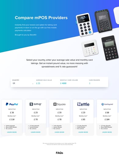 StoreKit mPOS Calculator Thumbnail Preview