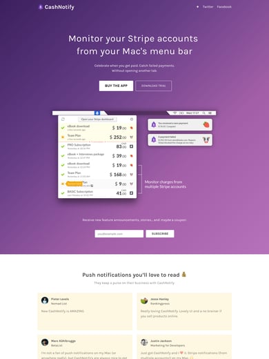 CashNotify Thumbnail Preview