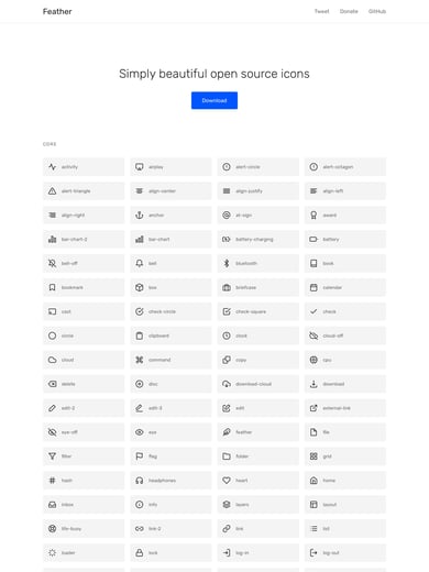 Feather Thumbnail Preview