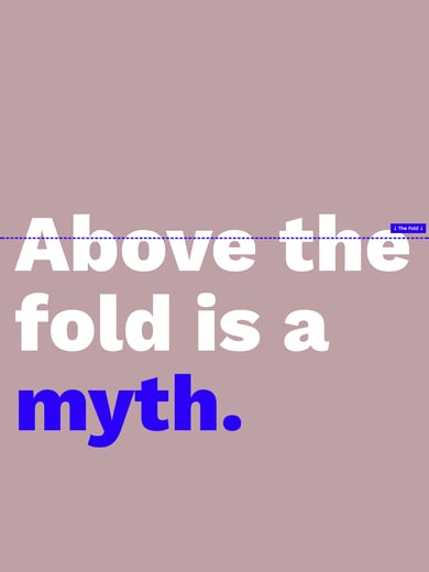 Above the fold is a myth. Thumbnail Preview