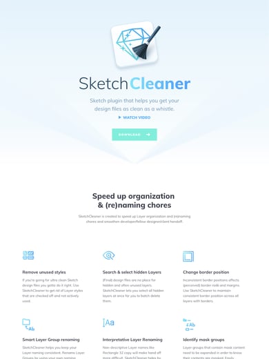 SketchCleaner Thumbnail Preview