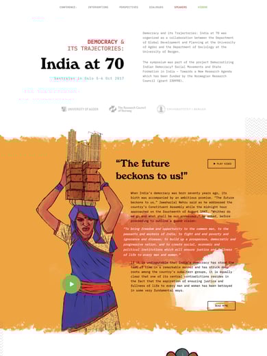 Democracy and its trajectories: India at 70 Thumbnail Preview