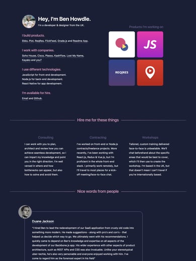 Ben Howdle Thumbnail Preview