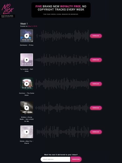 No Lick Thumbnail Preview