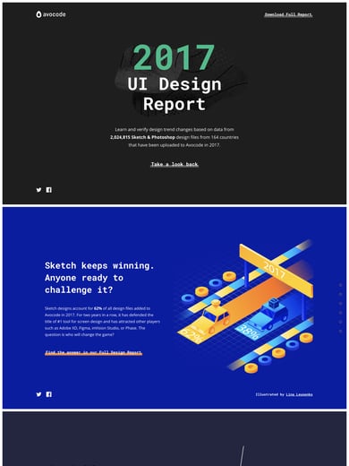 Avocode 2017 UI Design Report Thumbnail Preview