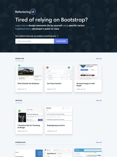 Refactoring UI Thumbnail Preview