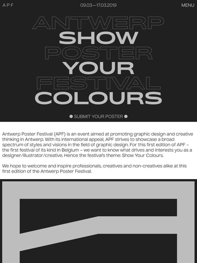 Antwerp Poster Festival Thumbnail Preview