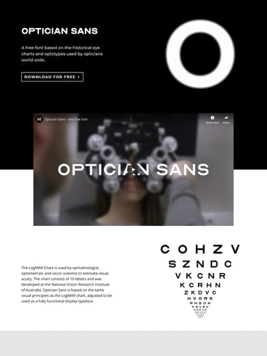 Optician Sans Thumbnail Preview