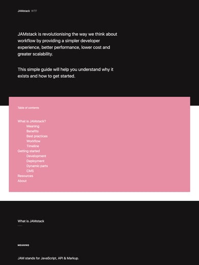 WTF is JAMstack? Thumbnail Preview