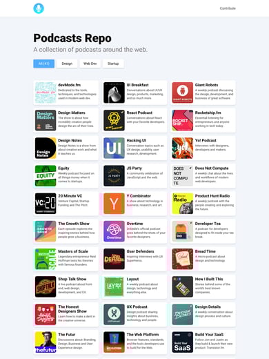 Podcasts Repo Thumbnail Preview