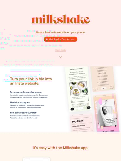 Milkshake Thumbnail Preview