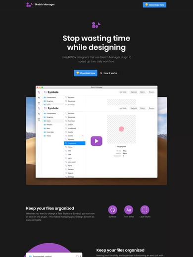 Sketch Manager Thumbnail Preview