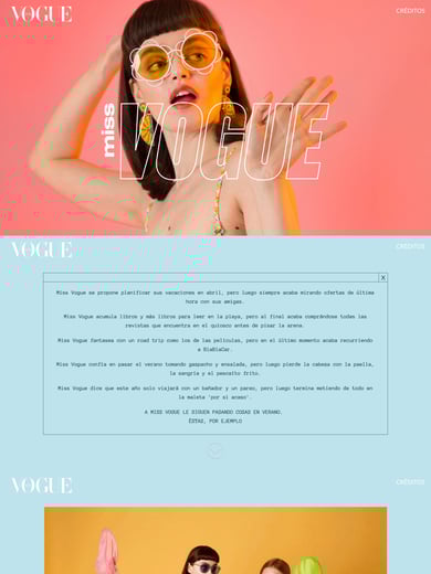 Miss Vogue: Summer Trends Thumbnail Preview