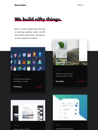 MakeTheWeb Thumbnail Preview