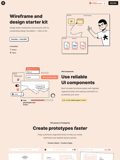 Root UI Kit Thumbnail Preview