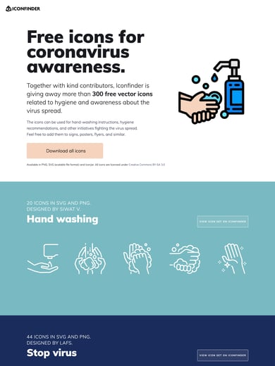 Coronavirus Awareness Icons Thumbnail Preview