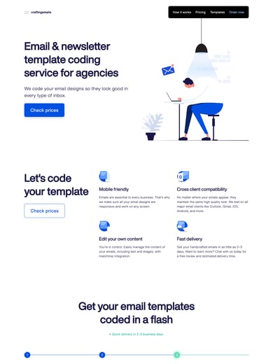 Crafting Emails Thumbnail Preview