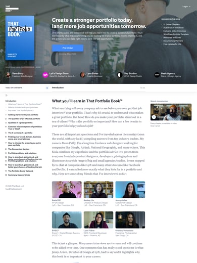 That Portfolio Book Thumbnail Preview