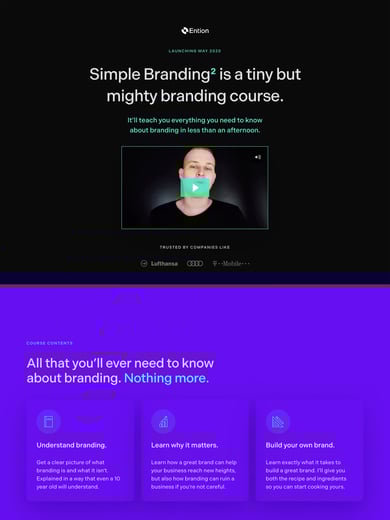 Simple Branding Course by Ention Thumbnail Preview