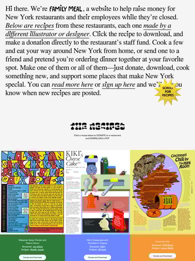 Family Meal Thumbnail Preview